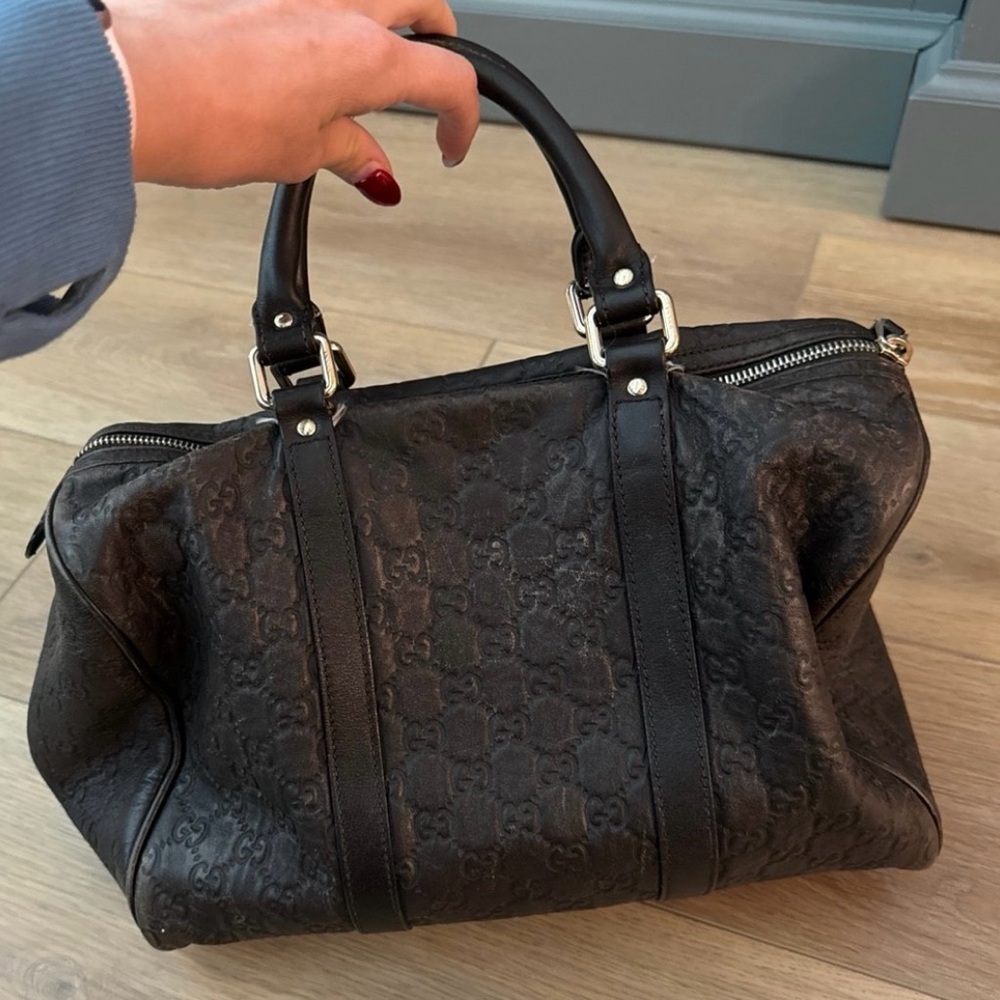 Gucci Boston Brown Bag - Picture 3 of 12